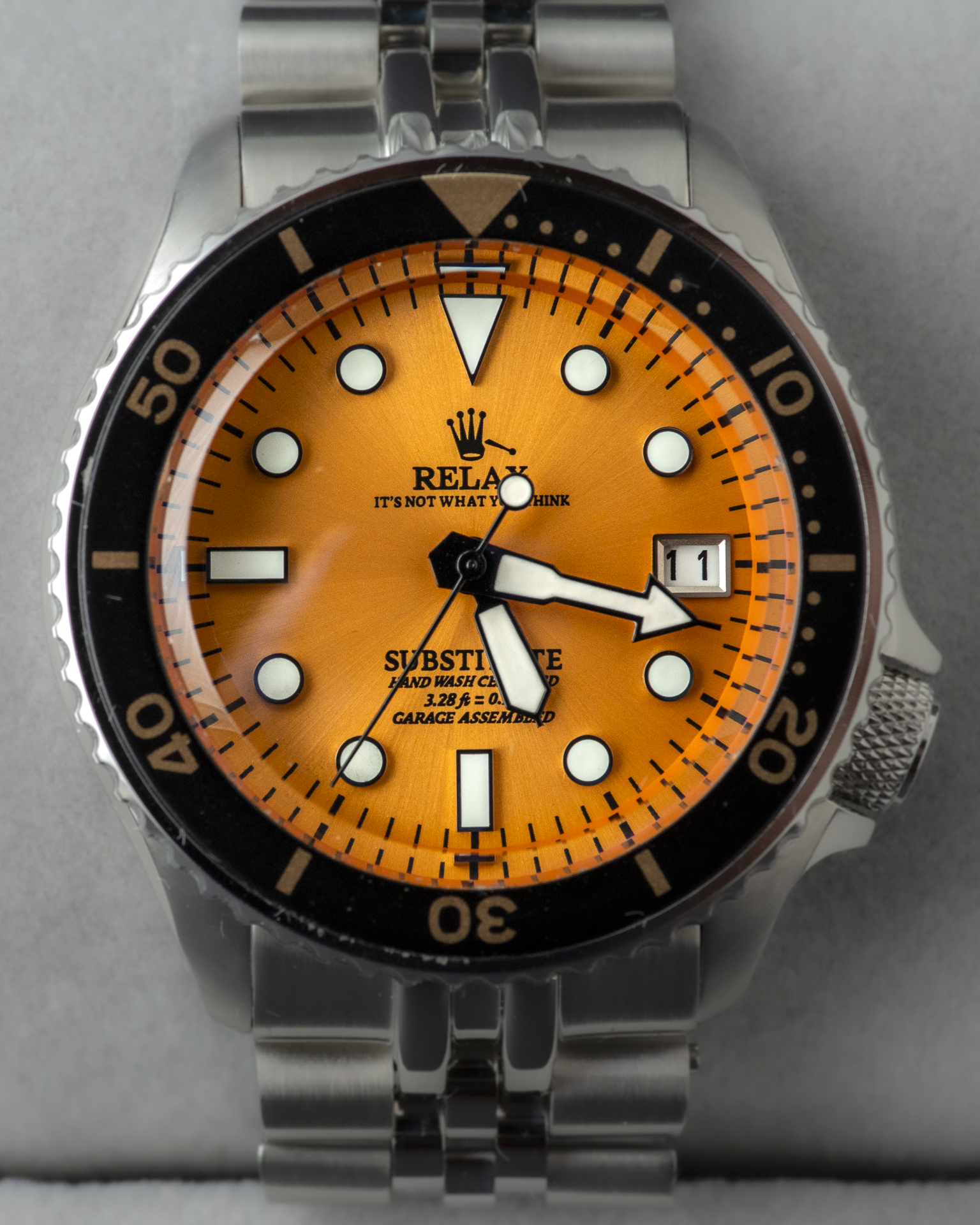 Orange Dial